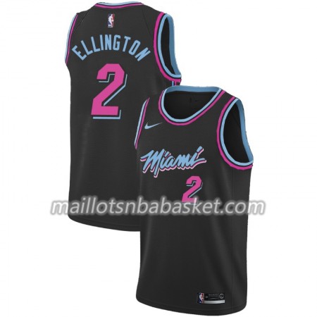 Maillot Homme Miami Heat Wayne Ellington 2 2018-19 Nike City Edition Noir Swingman Maillot Homme Miami Heat Wayne Ellington 2 2018-19 Nike City Edition Noir Swingman
